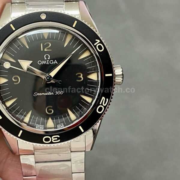 VS Factory Omega Seamaster 300co-Axial Master Chronometer 41mm Full Steel Black Dial