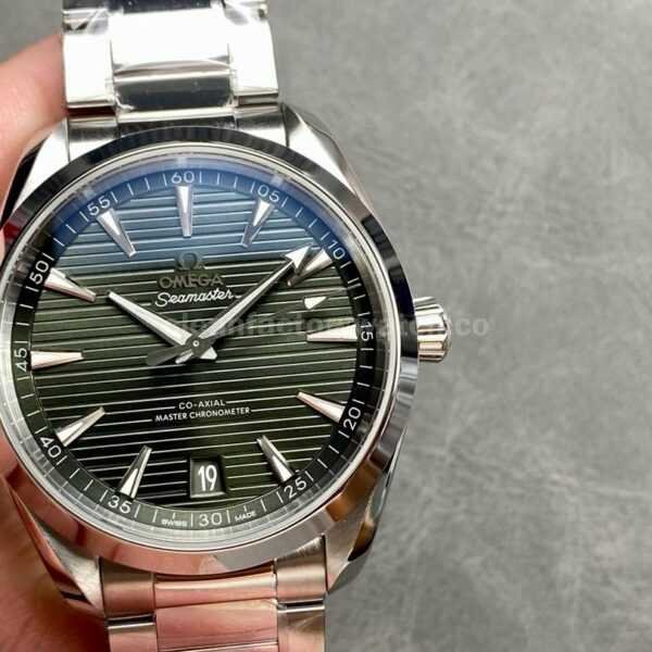 VS Factory Omega Seamaster Aqua Terra 220.10.41.21.01.001 41mm Full Steel Olive Green Dial