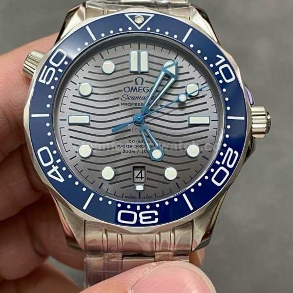 VS Factory Omega Seamaster Diver 300M 210.30.42.20.06.001 42mm Full Steel Grey Dial