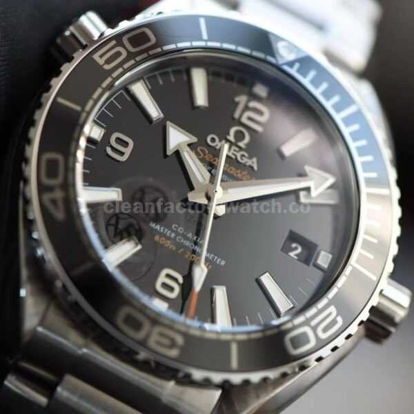 VS Factory Omega Seamaster Planet Ocean 215.30.40.20.01.001 39.5mm Full Steel Black Dial