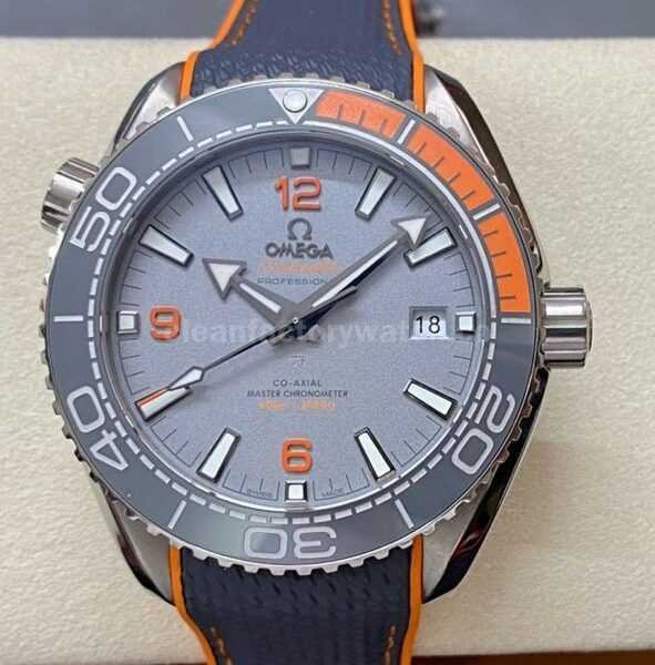 VS Factory Omega Seamaster Planet Ocean 215.92.44.21.99.001 43.5mm Full Steel Arabic Numerals Grey Dial