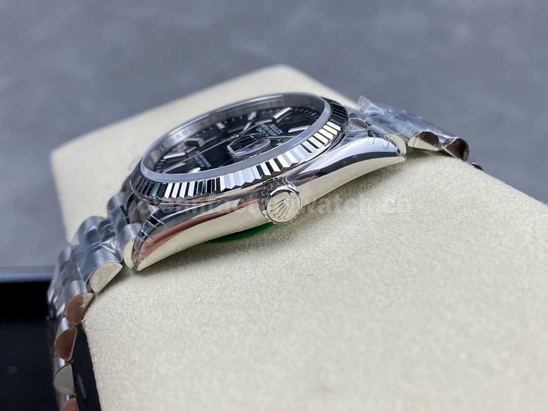 VS Factory Rolex Datejust 126234 0015 36mm Full 904L Black Dial Jubilee (1)