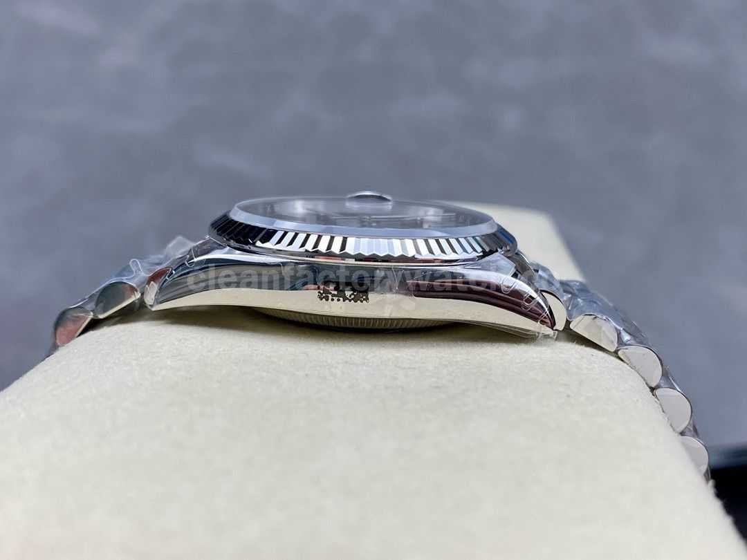VS Factory Rolex Datejust 126234 0015 36mm Full 904L Black Dial Jubilee (2)
