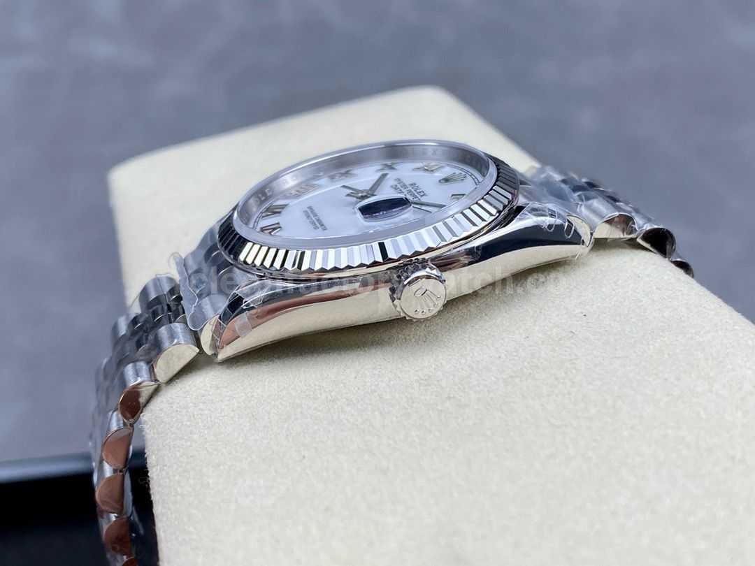 VS Factory Rolex Datejust 126234 0025 36mm Full 904L Roman Numerals White Dial Jubilee (1)
