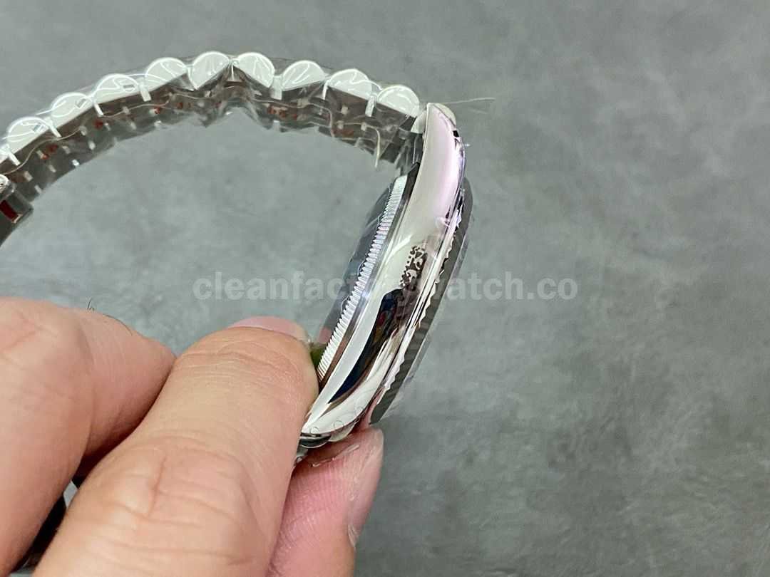 VS Factory Rolex Datejust 126234 0027 36mm Full 904L Diamond Black Dial Jubilee (3)