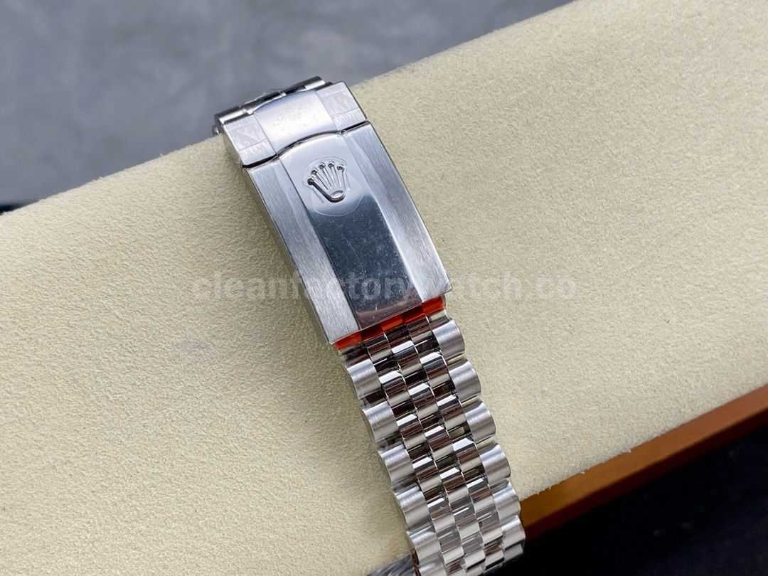 VS Factory Rolex Datejust 126234 0047 36mm Full 904L Olive Green Palm Motif Dial Jubilee (3)