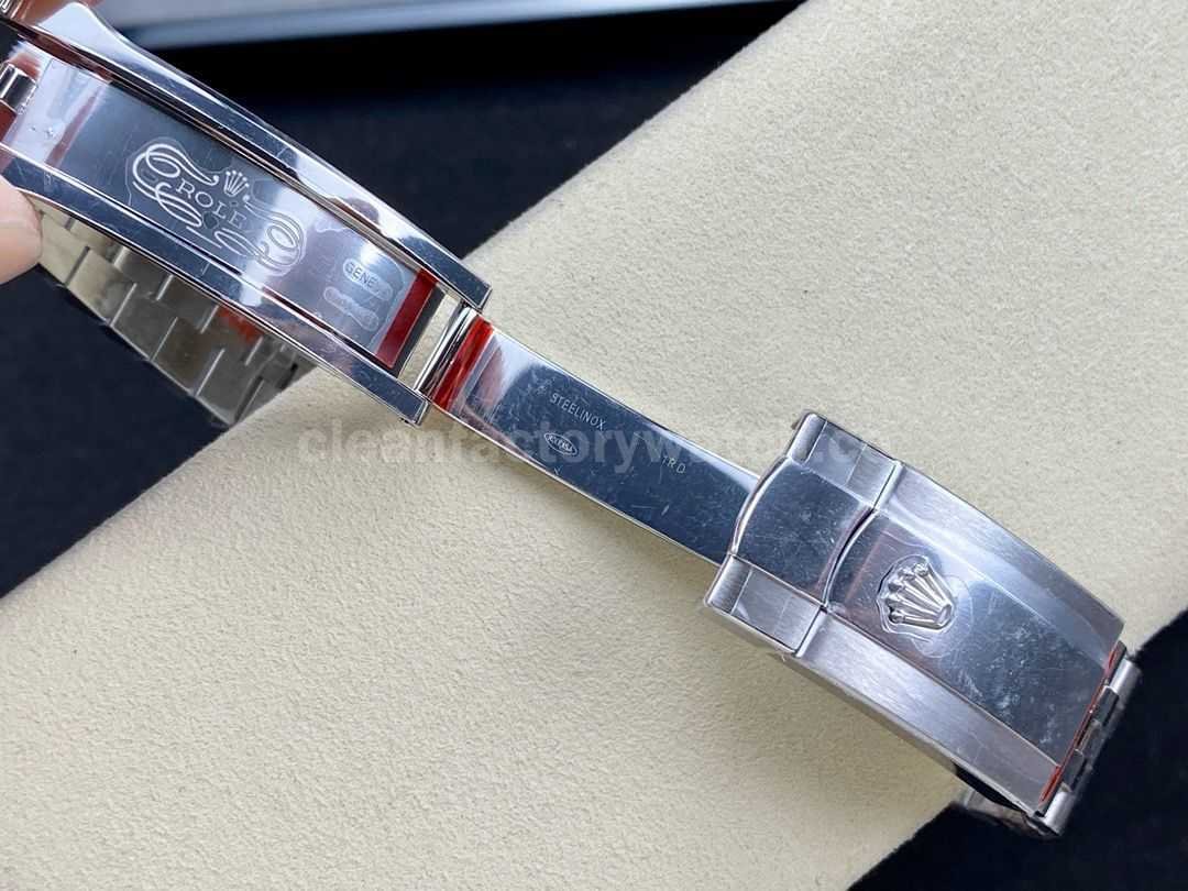VS Factory Rolex Datejust 126234 0055 36mm Full 904L Diamond Olive Green Palm Motif Dial Jubilee ( (6)