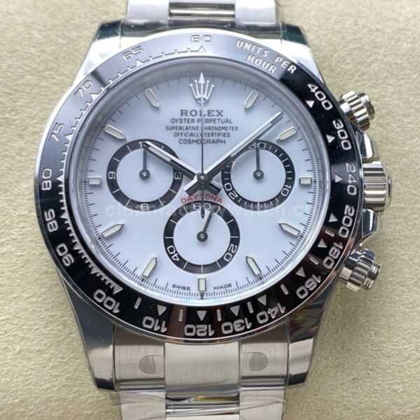 VS Factory Rolex Daytona 126500LN-0001 40mm Full 904L White Dial
