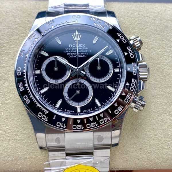 VS Factory Rolex Daytona 126500LN-0002 40mm Full 904L Black Dial