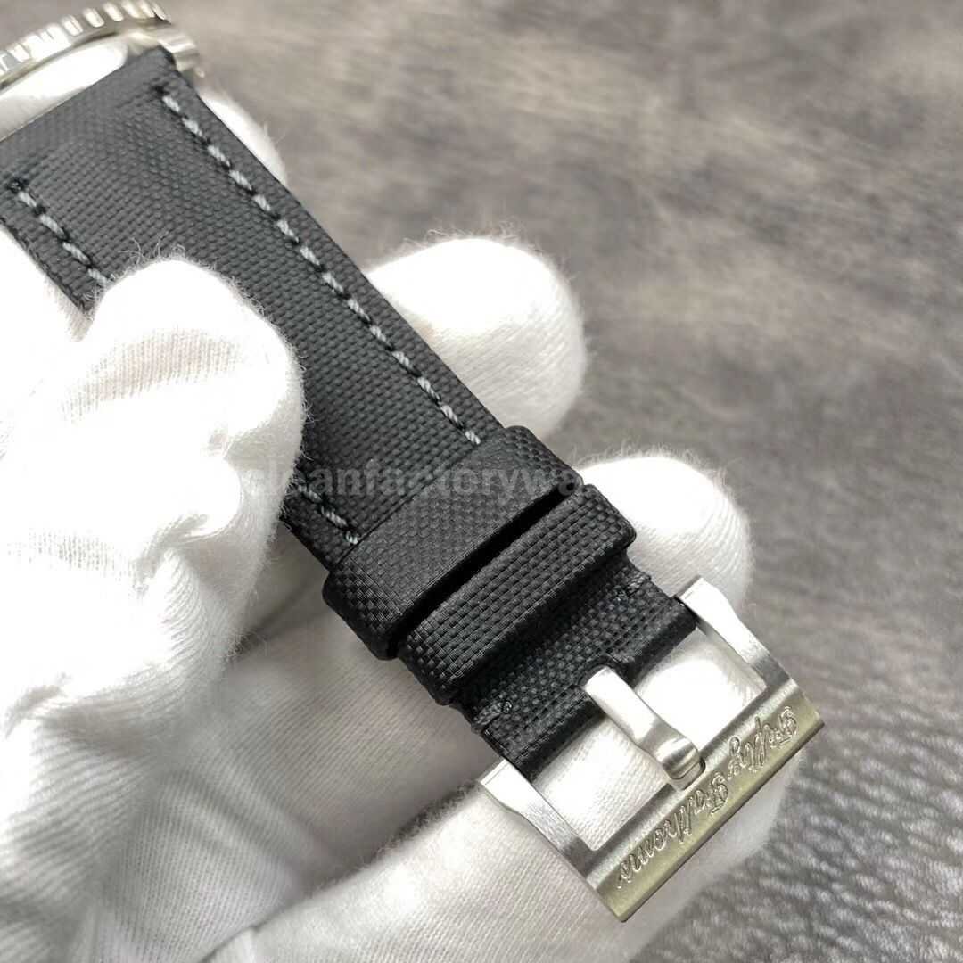 ZF Factory Blancpain Fifty Fathoms 5015E 1130 B52A 45mm Steel Textile Strap Black Dial (7)