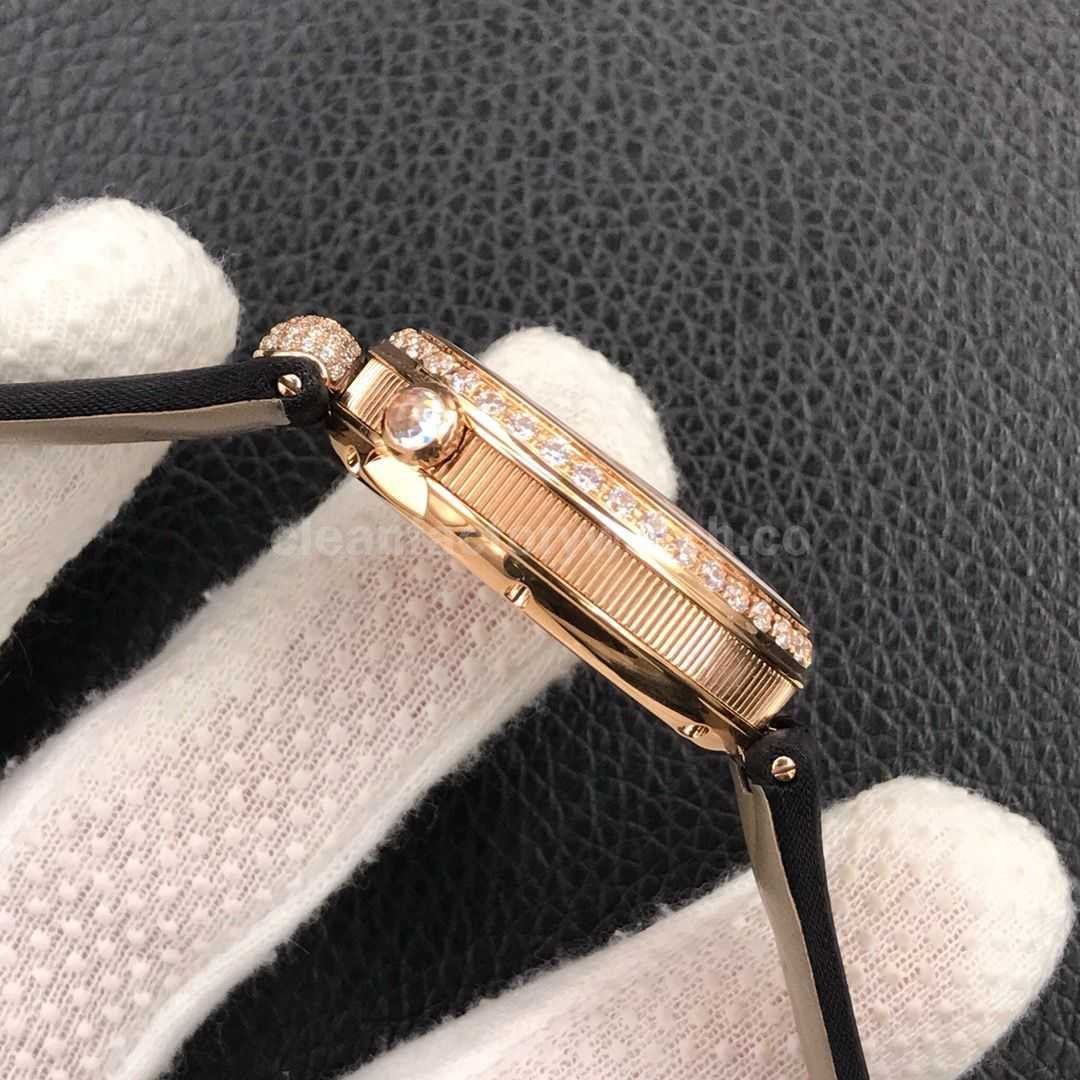 ZF Factory Breguet Reine De Naples 8928br51844.dd0d 33 X 24.95mm Rose Gold Leather
