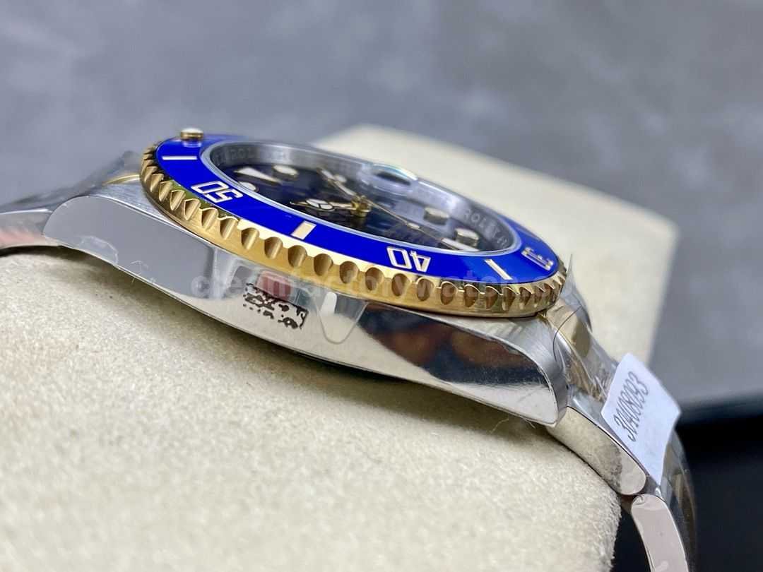 ZQ Factory Rolex Submariner Date 116613LB 40mm Half Gold Blue Dial (9)