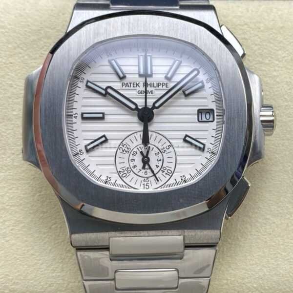 3K Factory Patek Philippe Nautilus 5980/1A-019 White Dial