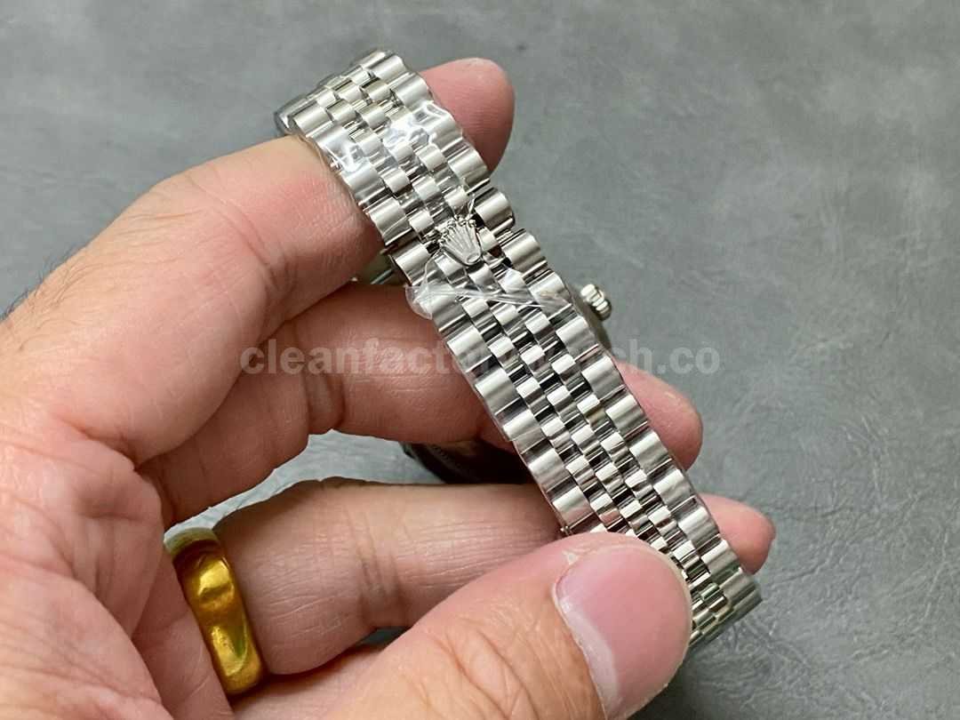 A+ Factory Rolex Datejust 278274 0032 31mm Full 904L Diamond Mop Pink Dial Jubilee (8)