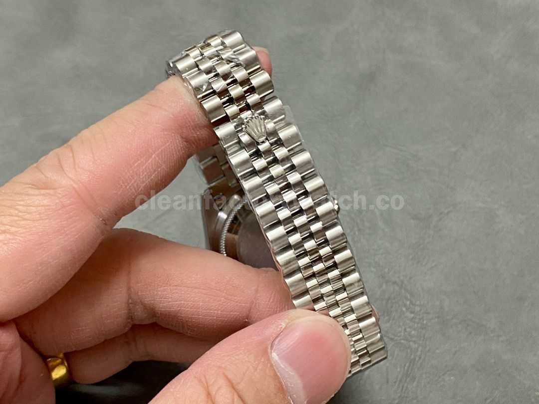 A+ Factory Rolex Datejust 278384RBR 0036 31mm Diamond Bezel Full 904L Diamond Mop Pink Dial Jubilee (3)