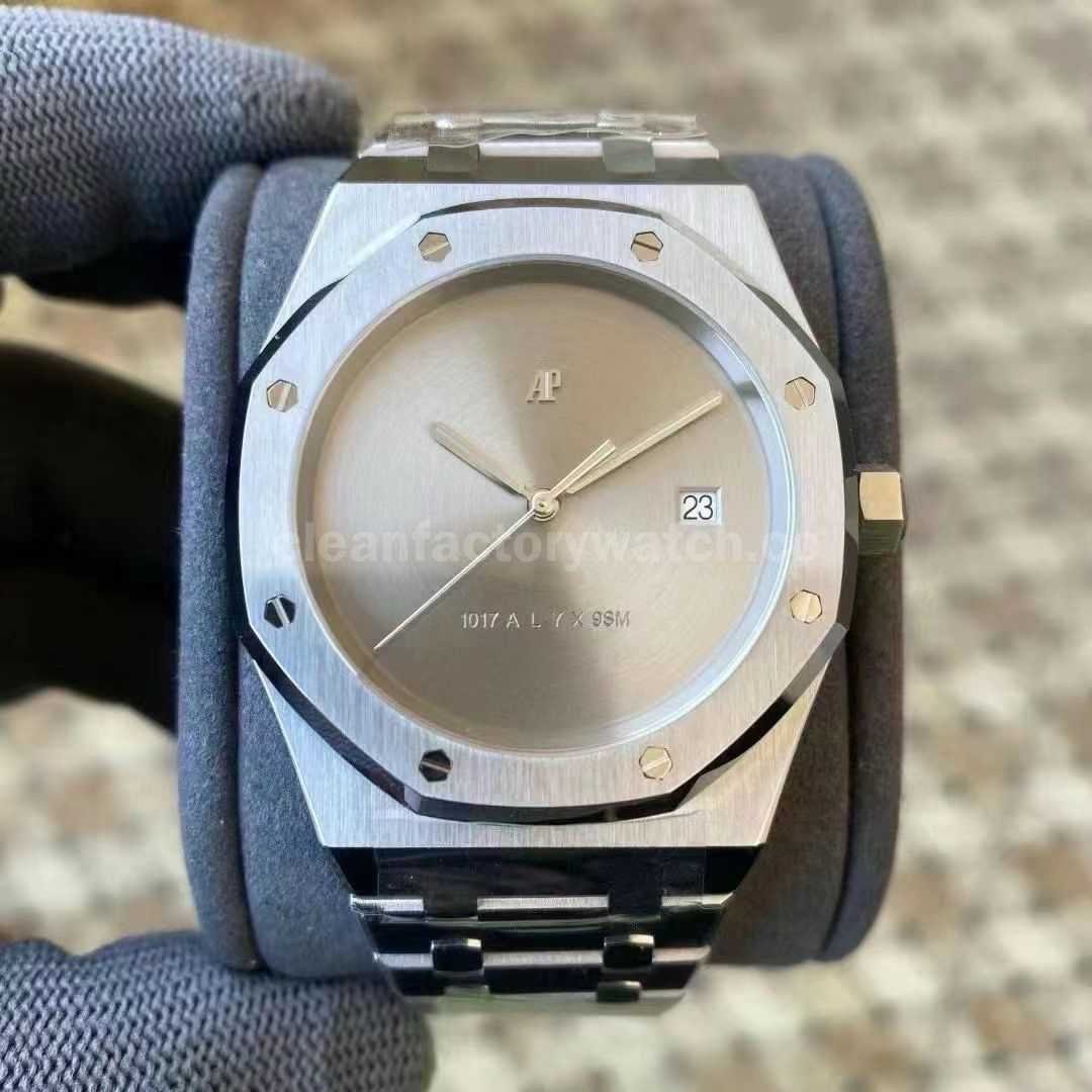 APS Factory Audemars Piguet Royal Oak Selfwinding 41mm 15400 Iron Man Special Edition Silver Dial (3)