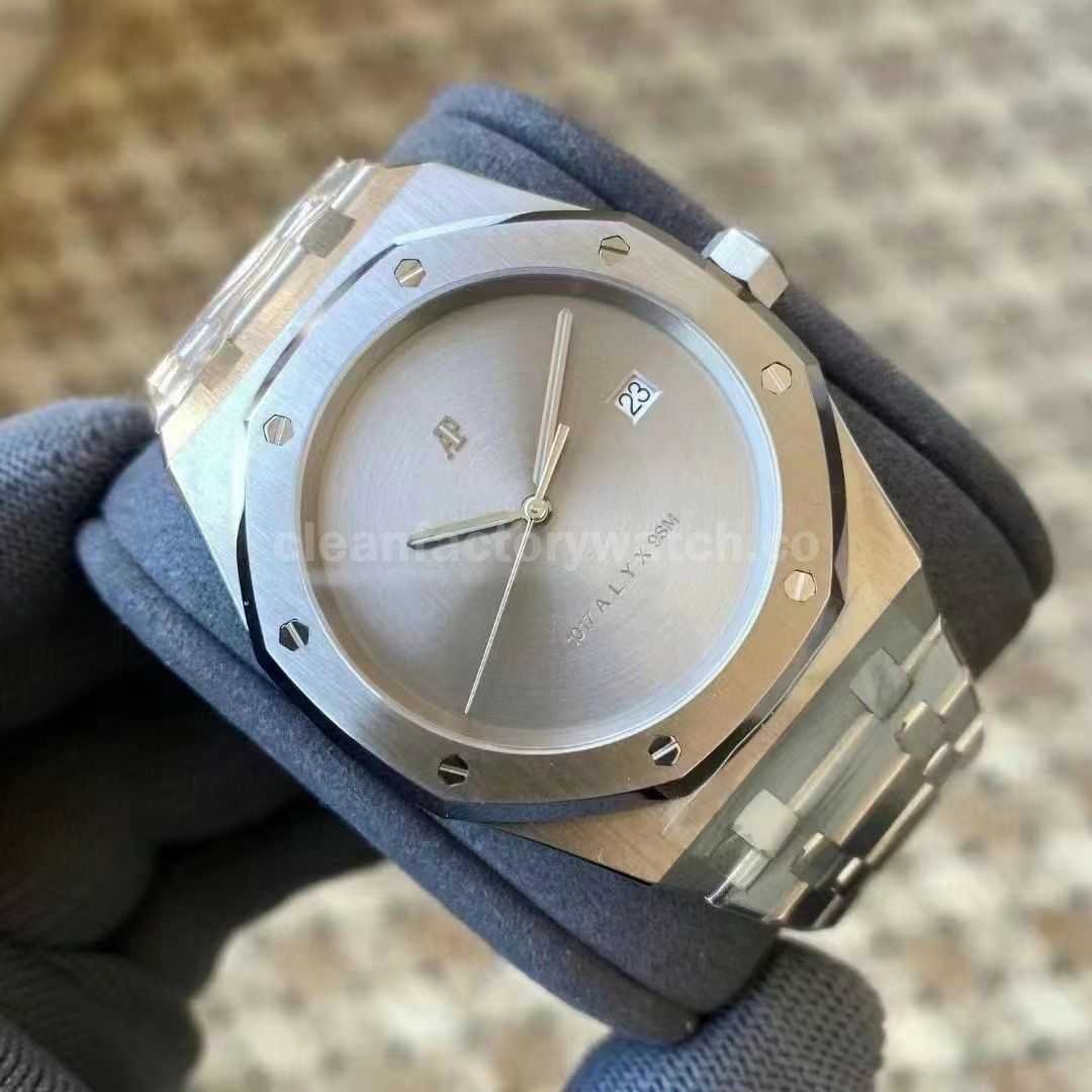 APS Factory Audemars Piguet Royal Oak Selfwinding 41mm 15400 Iron Man Special Edition Silver Dial (5)