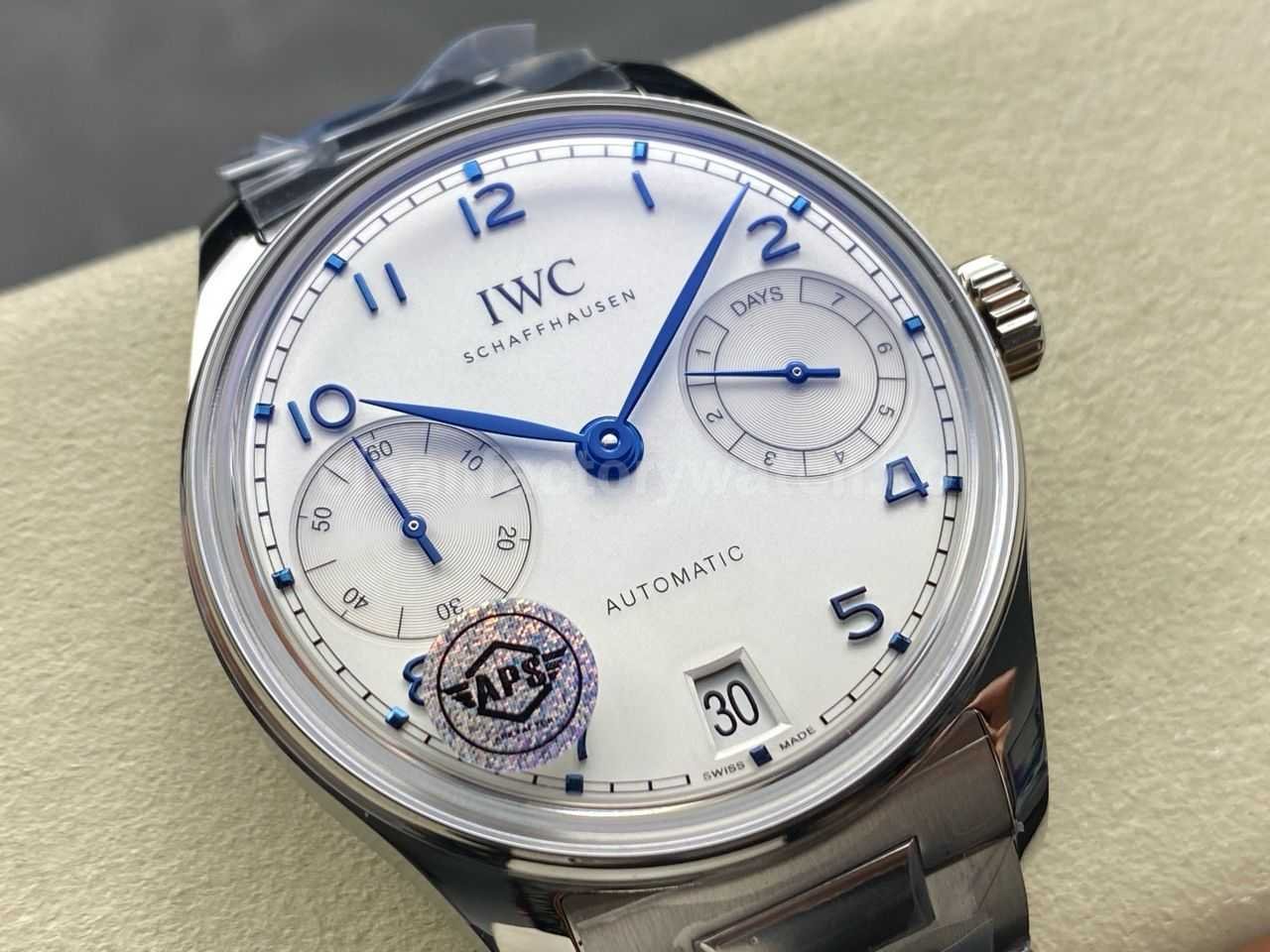 APS Factory IWC Portuguese IW501702 Silver Dial (4)