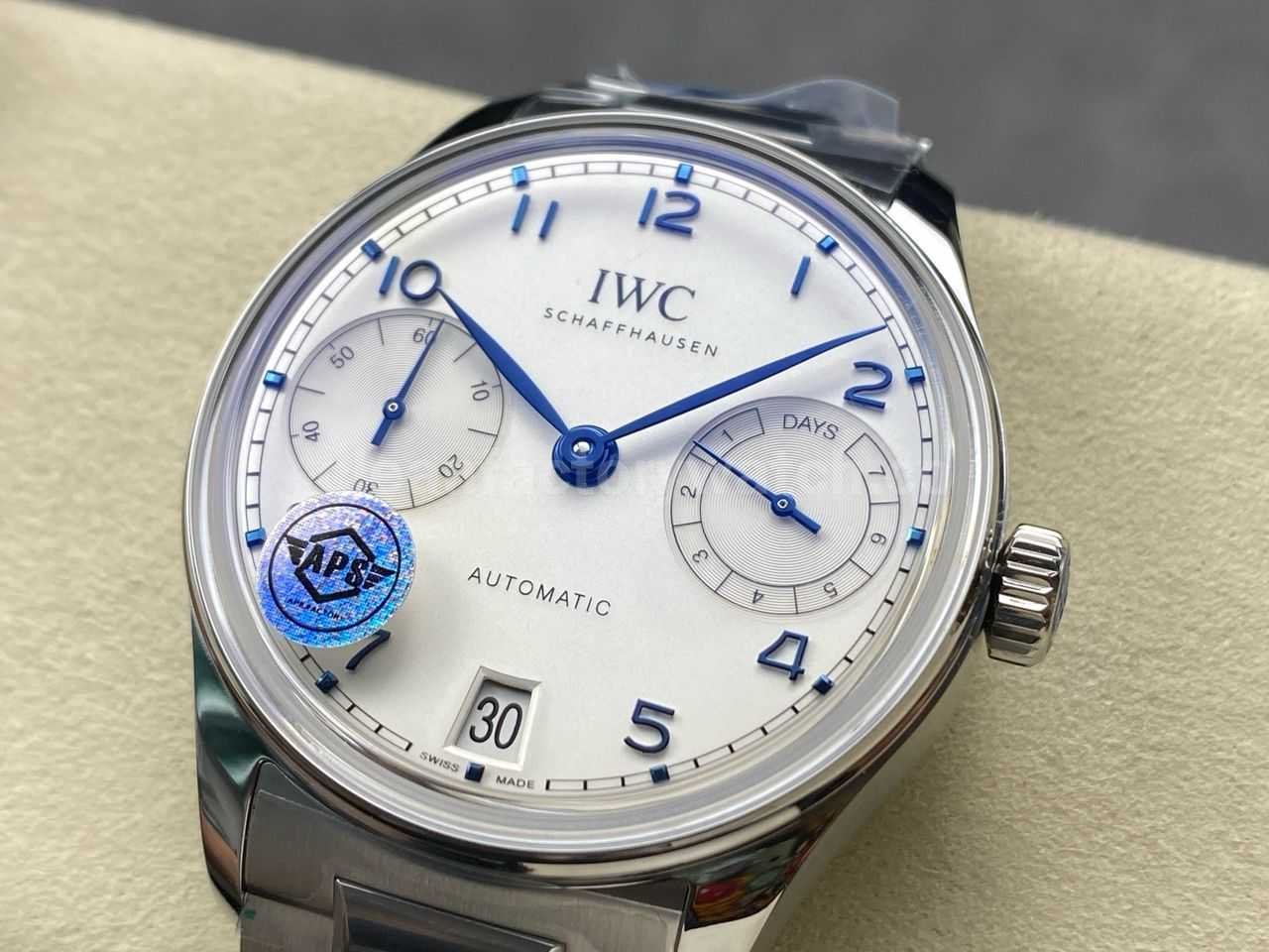 APS Factory IWC Portuguese IW501702 Silver Dial (6)
