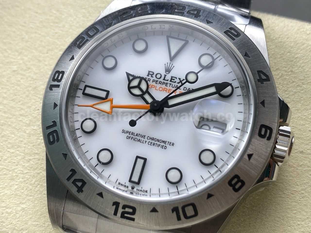 ARF Factory Rolex Explorer II 226570 0001 42mm Full Steel White Dial (7)