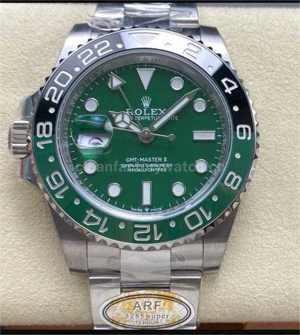 ARF Factory Rolex SPRITE GMT MASTER II 126729VTNR 0001 40mm Full 904L Green Dial (10)