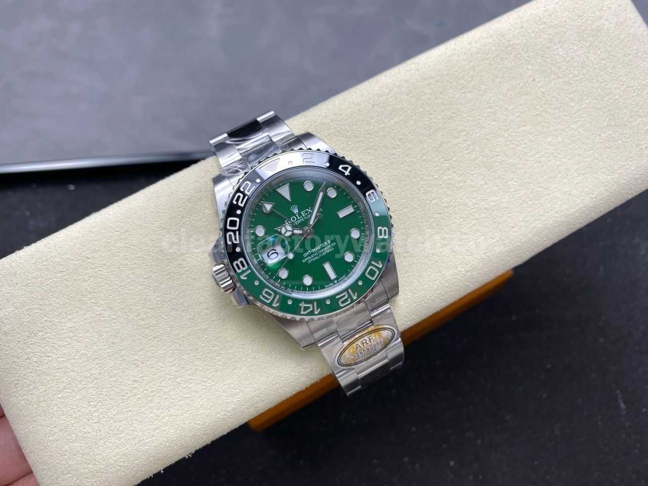 ARF Factory Rolex SPRITE GMT MASTER II 126729VTNR 0001 40mm Full 904L Green Dial (2)