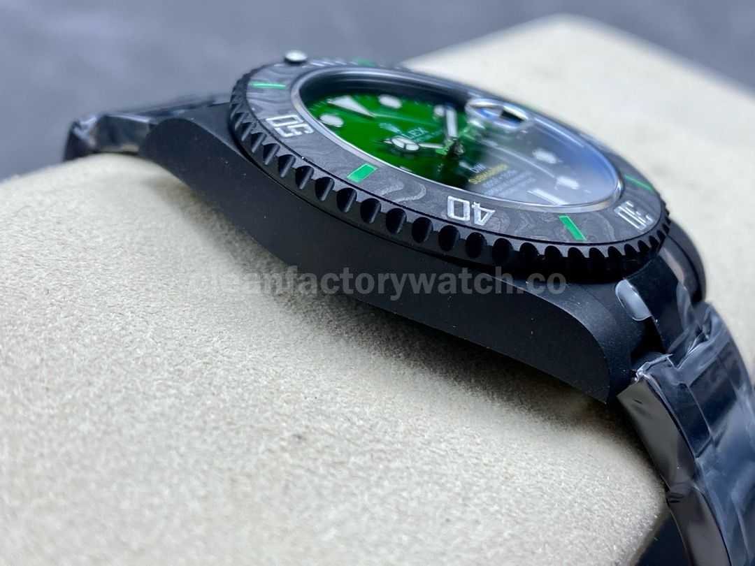 DIW Factory Rolex Submariner Date 116610 Limited Edition 40mm Full 904L Gradient Green Dial (4)