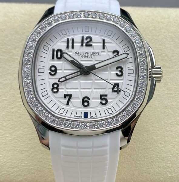 GR Factory Patek Philippe 5269/200-001 38.8mm White Gold White Rubber Strap Arabic Numerals White Dial