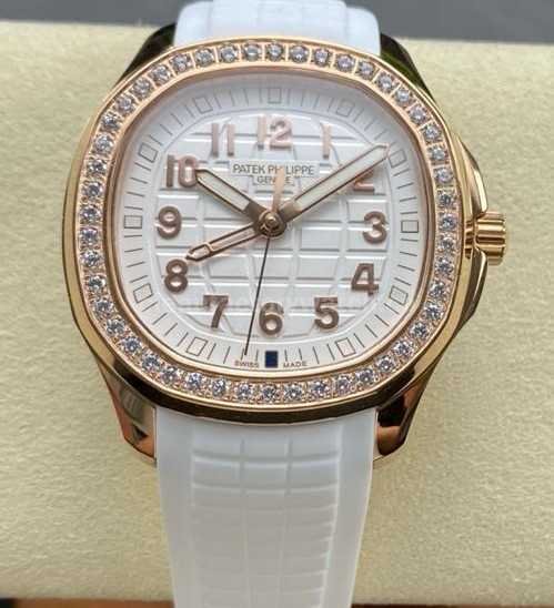 GR Factory Patek Philippe 5269/200R-001 38.8mm Rose Gold White Rubber Strap Arabic Numerals White Dial