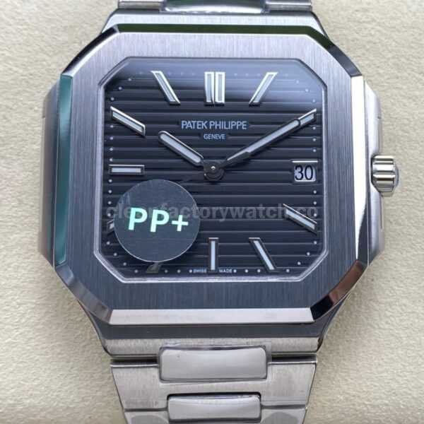 PP+ Factory Patek Philippe Cubitus 5821/1A-001 45mm Black Dial