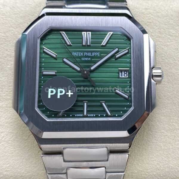 PP+ Factory Patek Philippe Cubitus 5821/1A-001 45mm Green Dial