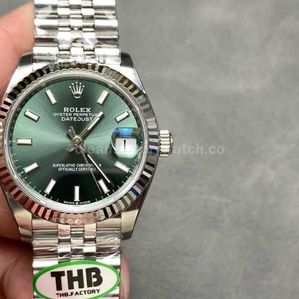 THB Factory Rolex Datejus Jubileet 278274-0018 31mm Green Dial