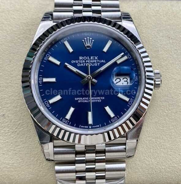 VS Factory Rolex Datejust 126334-0002 41mm Full 904L Blue Dial Jubilee