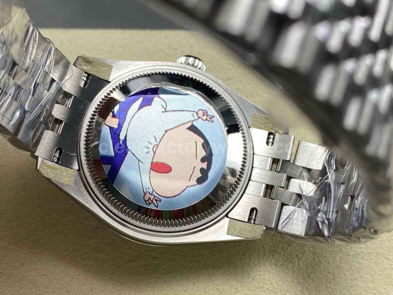 ARF Factory Counterweight Rolex Datejust 278384RBR 0030 31mm Diamond Bezel Roman VI Aubergine Dial (3)