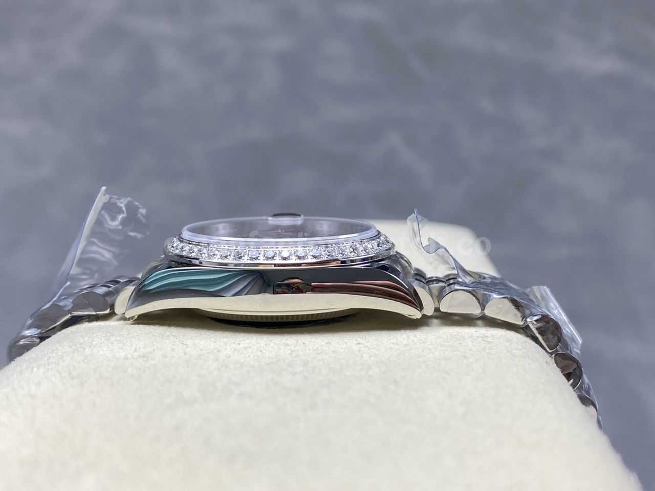 ARF Factory Counterweight Rolex Datejust 278384RBR 0030 31mm Diamond Bezel Roman VI Aubergine Dial (5)