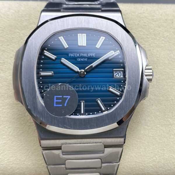 E7 Factory Patek Philippe Nautilus 5711/1A-010 40mm Blue Dial