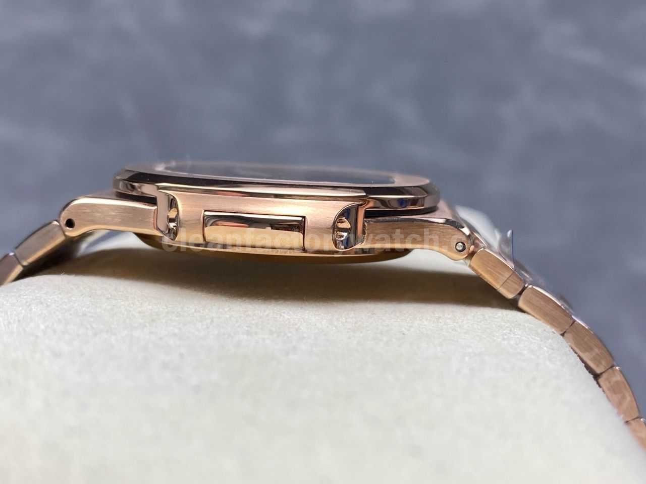 E7 Factory Patek Philippe Nautilus 57111R 001 40mm Rose Gold Brown Dial (3)