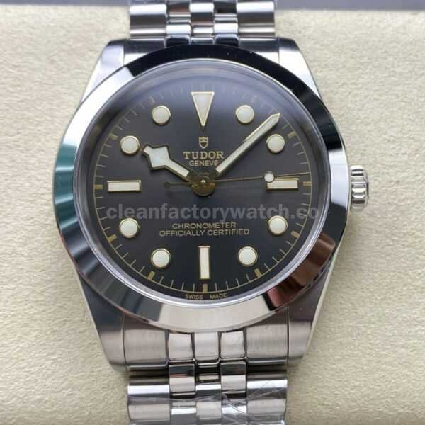 KRF Factory Tudor Black Bay M79660-0001 39mm Full Steel Grey Black Dial