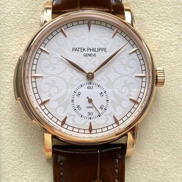 TW Factory Patek Philippe Calatrava 5078 40mm Rose Gold White Dial