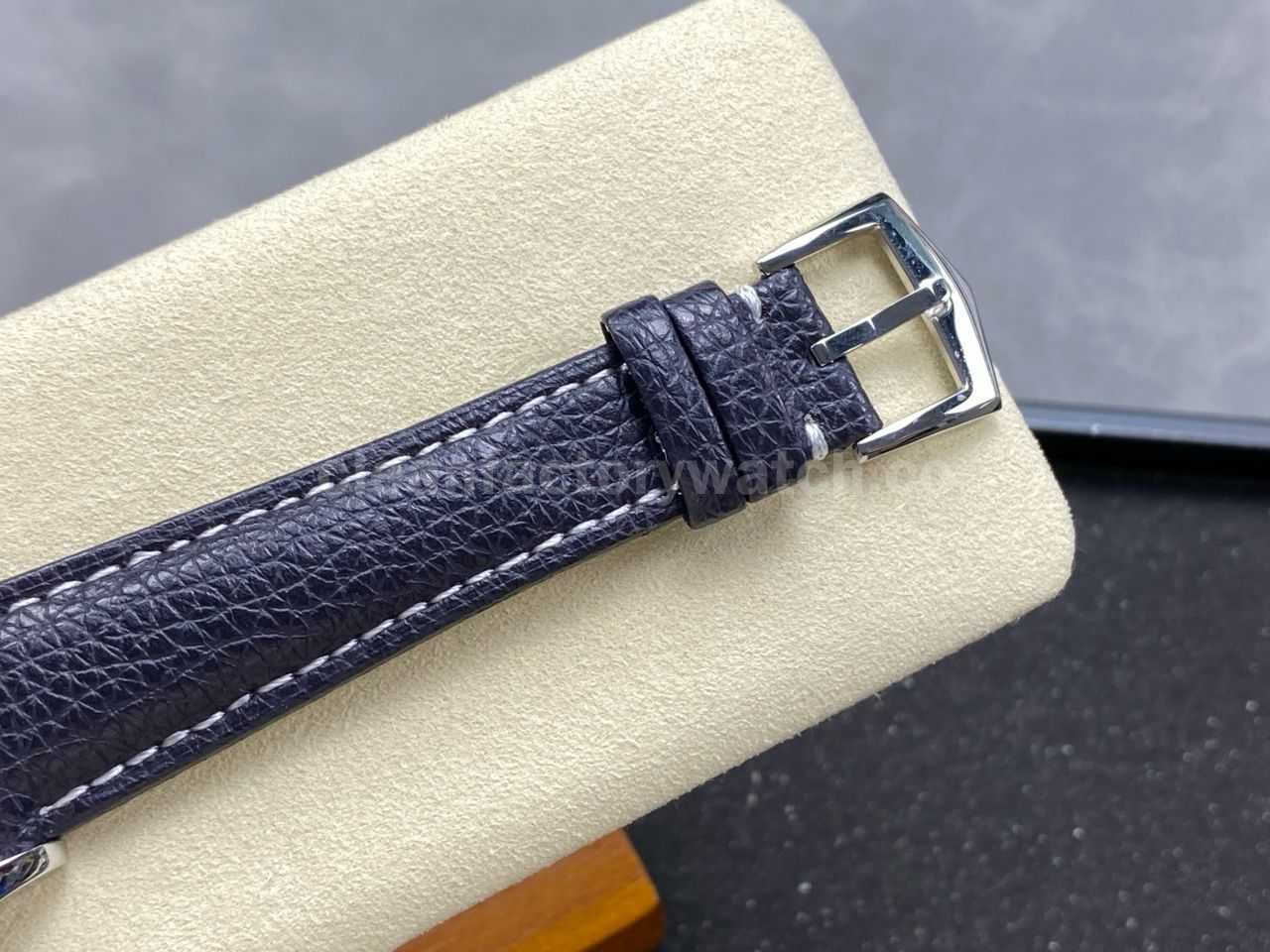 TW Factory Patek Philippe Pilot Travel Time Chronograph 5924G White Gold Arabic Numerals Blue Dial (4)