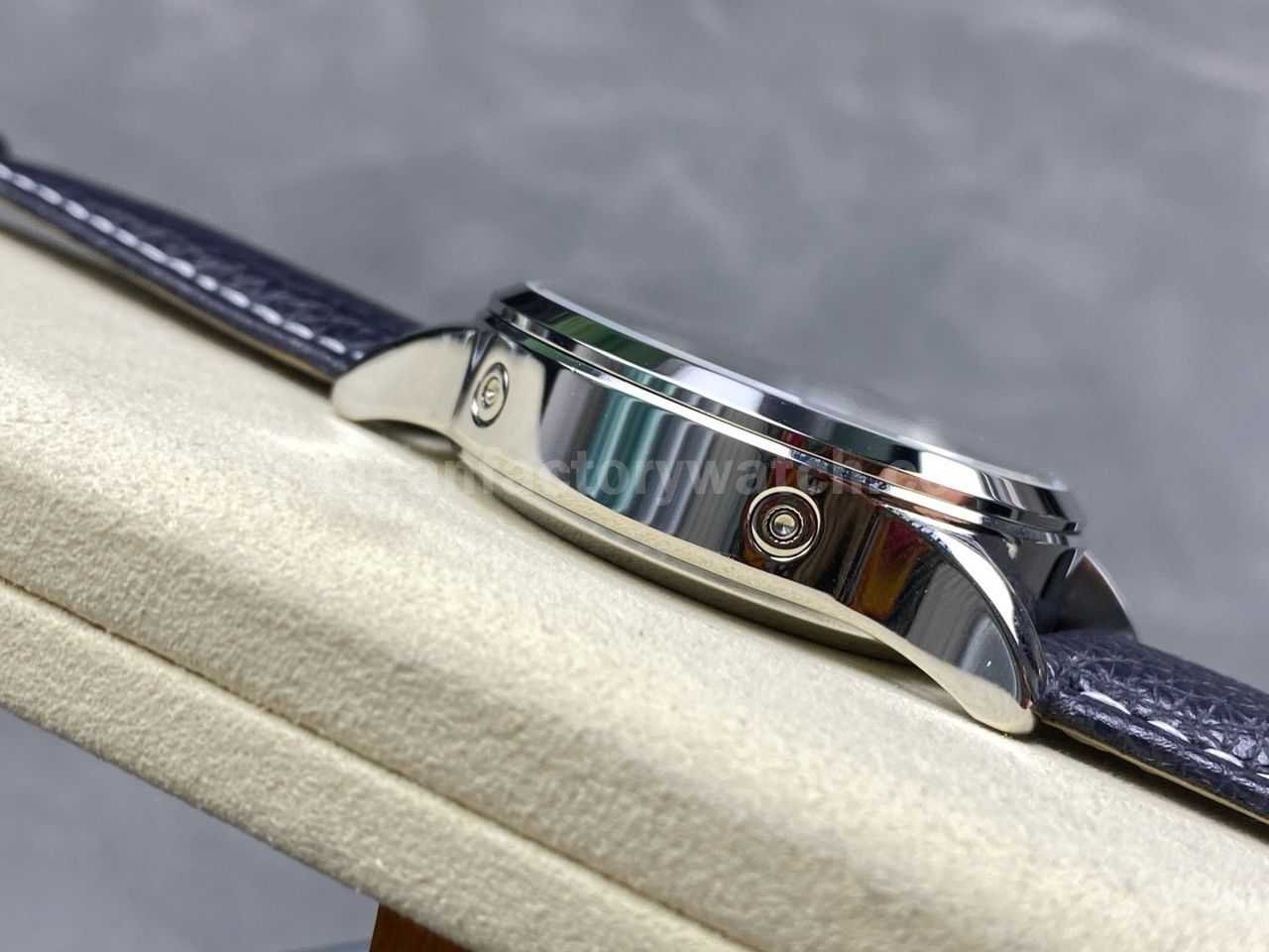 TW Factory Patek Philippe Pilot Travel Time Chronograph 5924G White Gold Arabic Numerals Blue Dial (7)