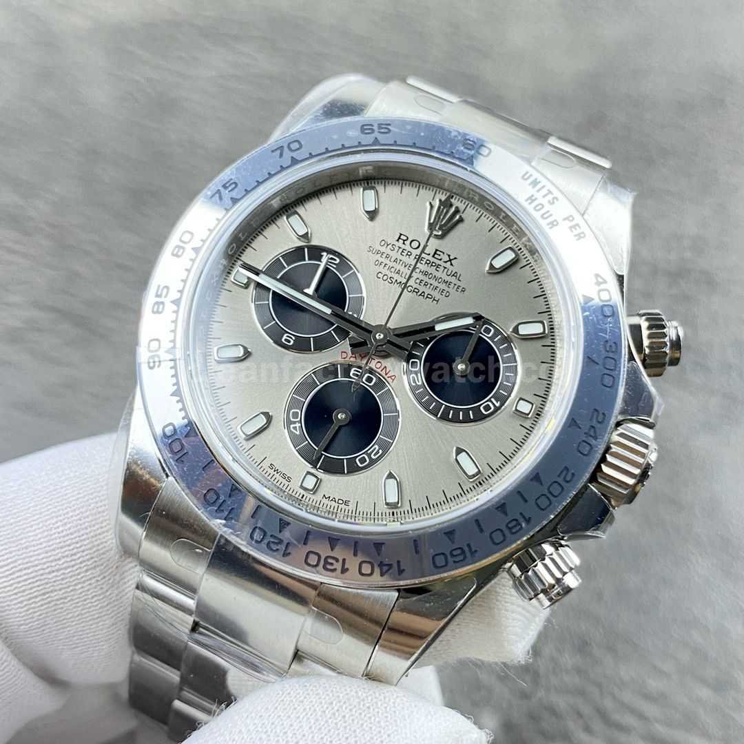 VS Factory CounterWeight Rolex Daytona 116509 0072 White Gold Grey Dial (2)