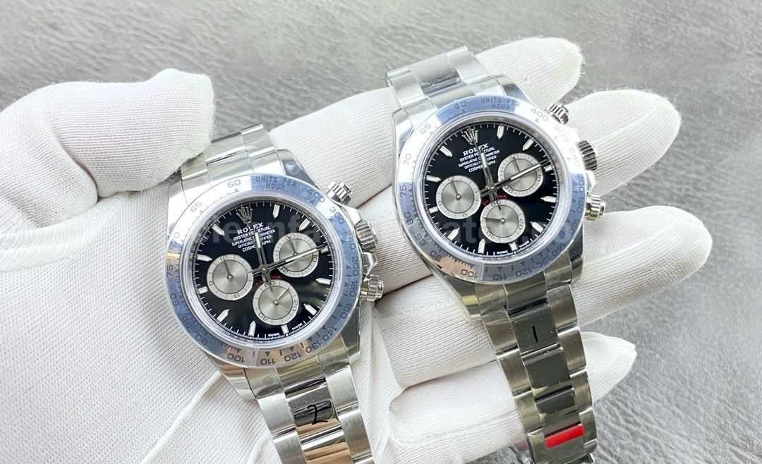 VS Factory Counterweight Rolex Daytona 126509 0001 White Gold Black Dial (1)