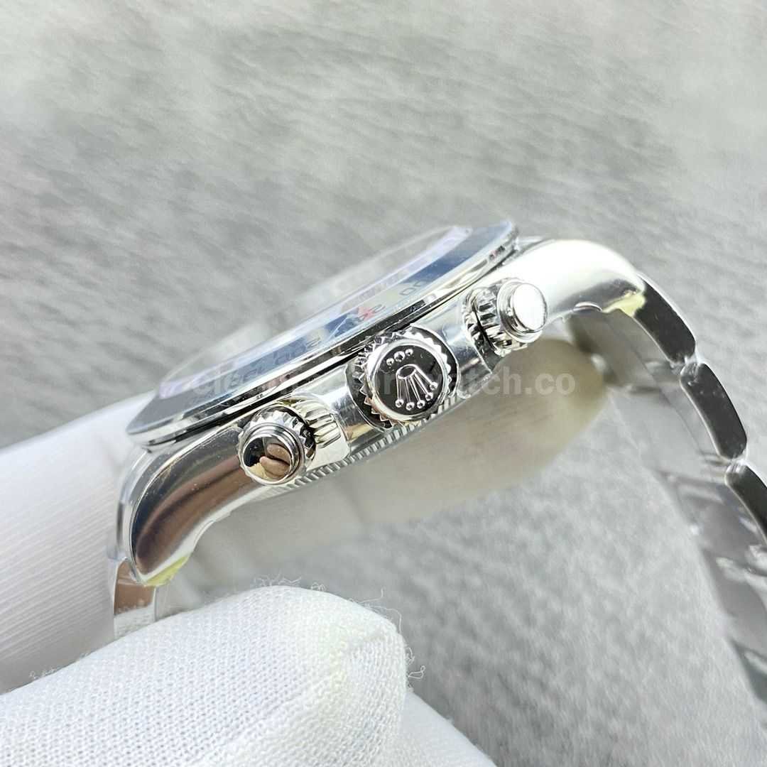 VS Factory Counterweight Rolex Daytona 126509 0001 White Gold Black Dial (6)