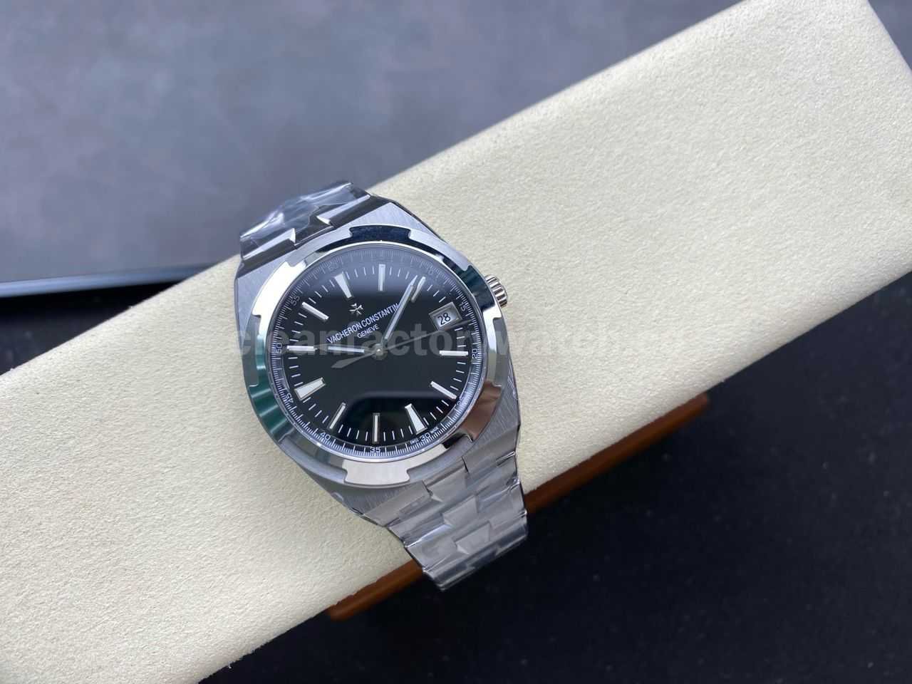 8F Factory Vacheron Constantin Overseas 4500V110A B483 41mm Full Steel Black Dial (4)