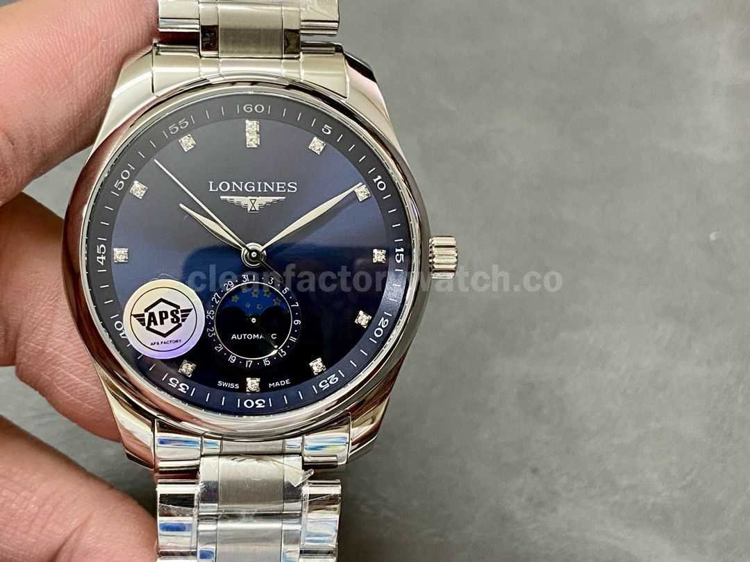 APS Factory Longines Master Collection Moonphase L29194976 Blue Dial (1)