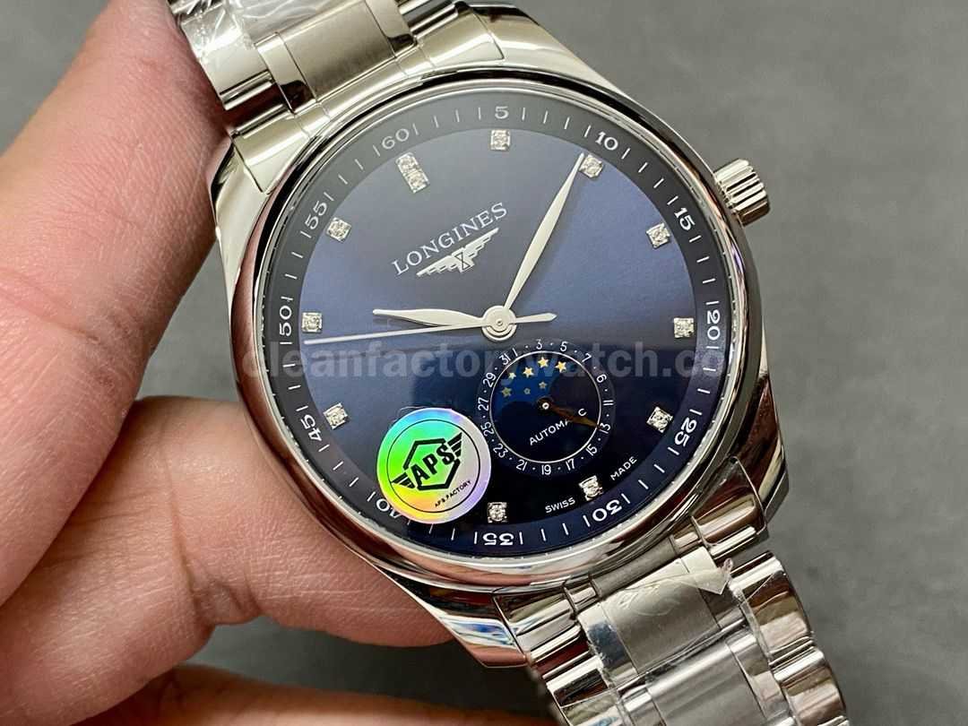APS Factory Longines Master Collection Moonphase L29194976 Blue Dial (4)