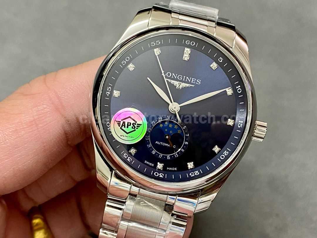 APS Factory Longines Master Collection Moonphase L29194976 Blue Dial (5)