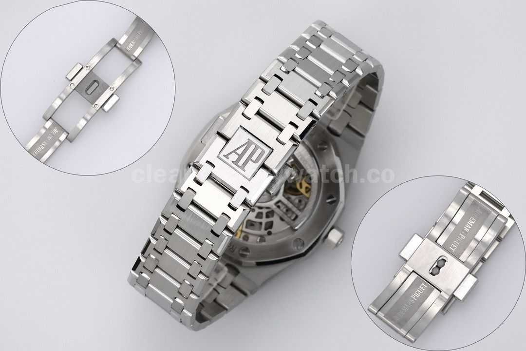 ZF Factory Audemars Piguet Royal Oak Jumbo16204BC.OO.1240BC.01 White Gold Skeletonized Dial (8)