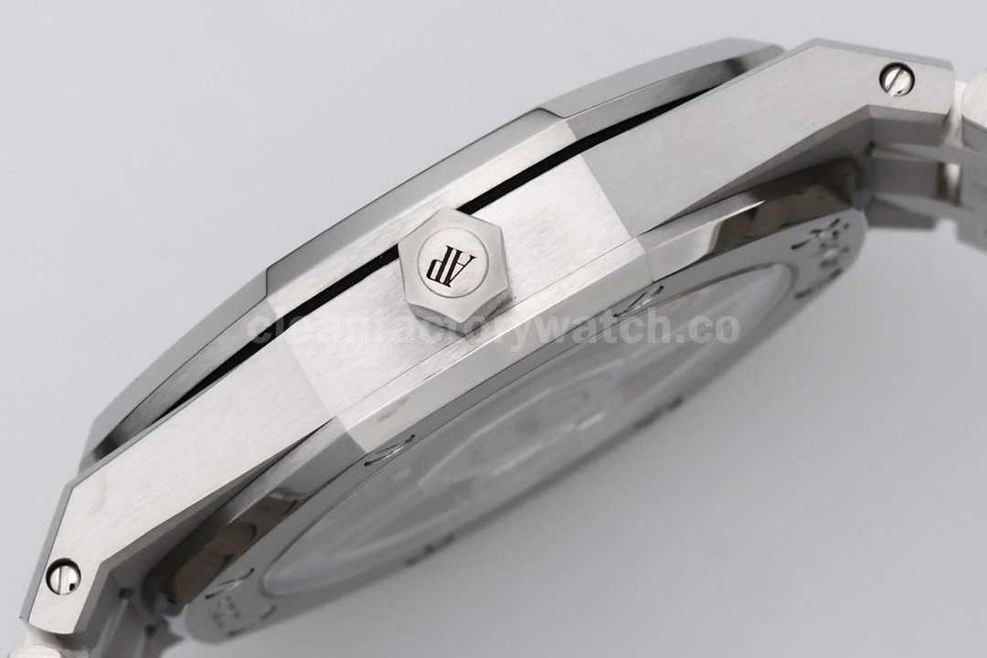 ZF Factory Audemars Piguet Royal Oak Jumbo16204BC.OO.1240BC.01 White Gold Skeletonized Dial (9)